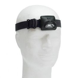 LANTERNA WATERPROOF 3-LED HEADLAMP (3 x AAA CELL)