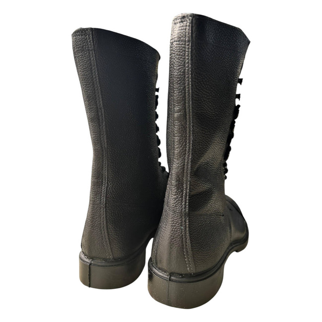 BOCANCI PIELE CU TALPA DIN CAUCIUC - SURPLUS MILITAR ARMATA DANEZA - NEGRI - CA NOI