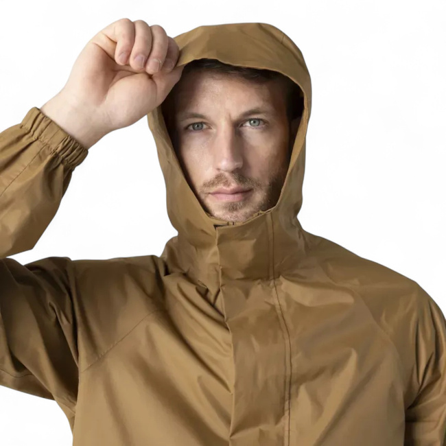 Lightweight Waterproof Rain Jacket - Levanter - Coyote - Helikon-Tex