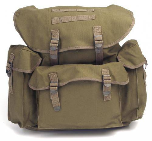 GERMAN ARMY OD BACKPACK