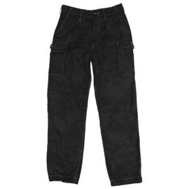 PANTALONI COMBAT BRITANICI - NEGRU GRADIENT - SURPLUS MILITAR - UTILIZAT