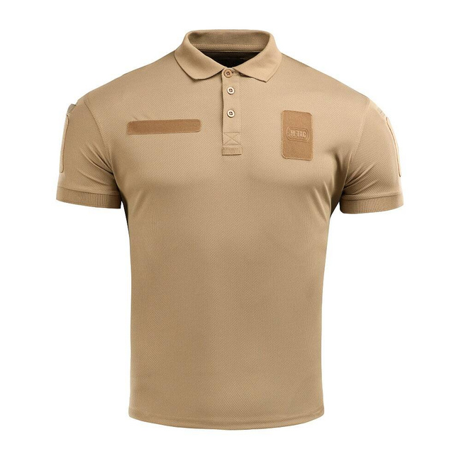 Elite Tactical Coolmax Polo T-Shirt - Coyote - M-TAC