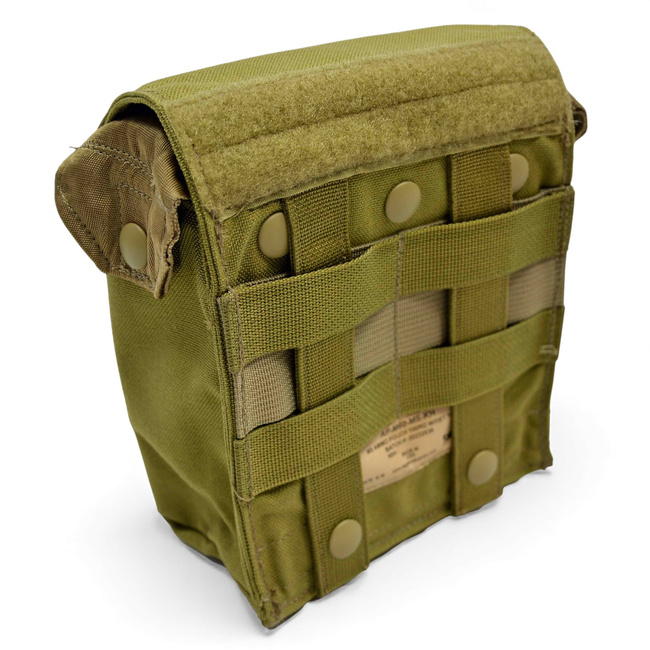 Pouch pentru munitie din cordura - M60 - MOLLE - Surplus Militar Armata Americana SUA - Eagle Industries - Kaki - Uzat