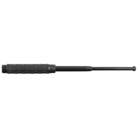 BASTON METALIC TELESCOPIC - 16.5 CM - 41 CM - NEGRU - CU HUSA DIN NYLON - MFH