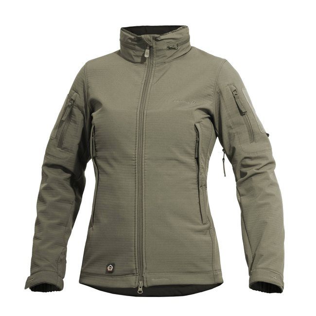 SOFTSHELL JACKET FOR WOMEN - ARTAXES - Pentagon - GREEN RAL7013