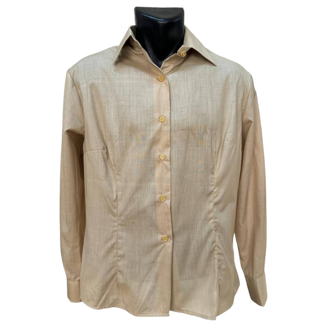 CAMASA CADRE CU MANECA LUNGA - SURPLUS MILITAR ARMATA ROMANA - KHAKI - IN STARE BUNA