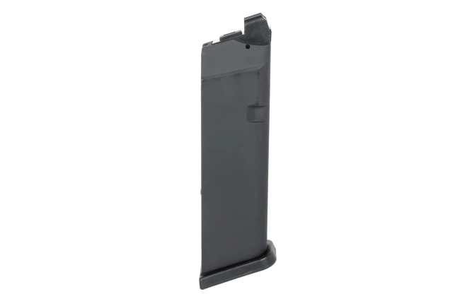 Incarcator Green Gas pentru replici tip Glock 17/18/34 MA011 - 24 BBs - Negru - E&C