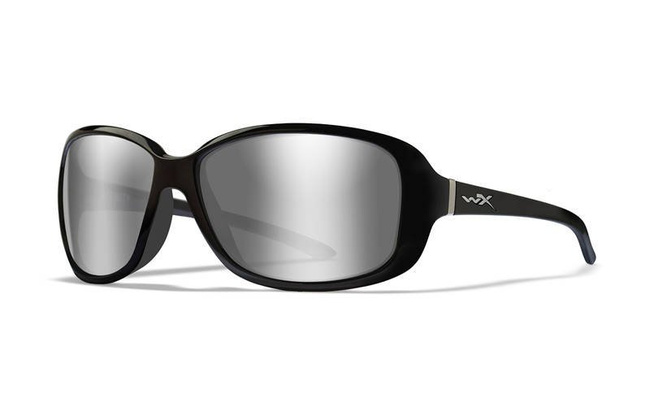 Ochelari - Wileyx - AFFINITY - Grey Silver Flash Gloss Black Frame