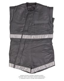 Costum german din piele, gri - Surplus militar