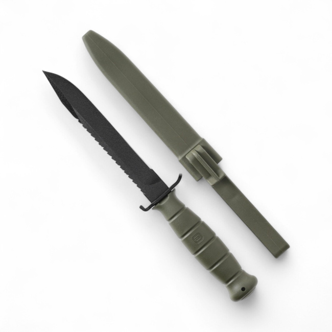 Cutit militar de supravietuire Glock FM81 -  Verde inchis 