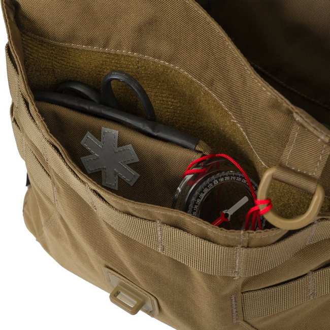 GEANTA BUSHCRAFT HAVERSACK - CORDURA - Helikon-Tex - VERDE MASLIN/NEGRU