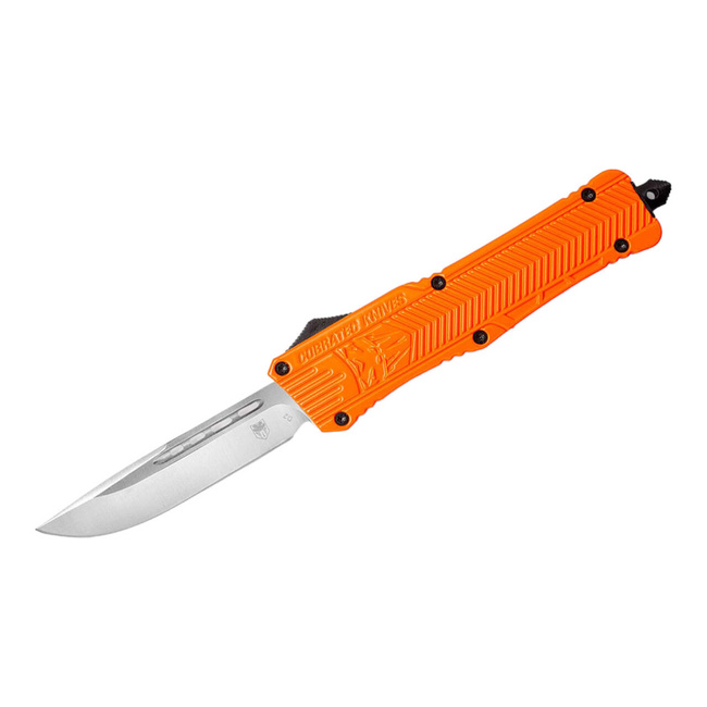 AUTOMATIC KNIFE LARGE ORANGE CTK-1 DROP - COBRATEC