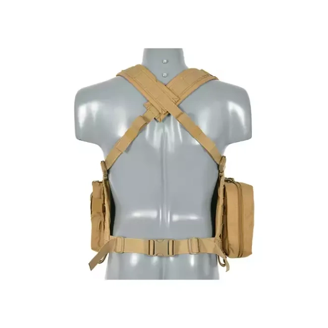 Force Recon Chest Harness - MOLLE - Coyote Tan - 8FIELDS