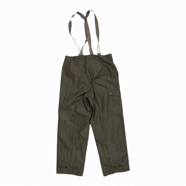 Jambiere din Bumbac cu Bretele - Surplus Militar Armata Germana - Verde OD - Uzate