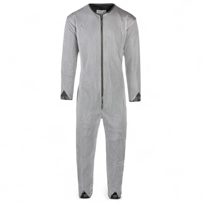 Pilot Coverall CWU-23/P - US Air Force Military Surplus - Unisex - White/Sage Green - Like new