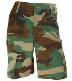PANTALONI SCURTI US BERMUDA WOODLAND CAMO