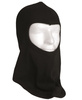 Black ONE-HOLE COTTON BALACLAVA