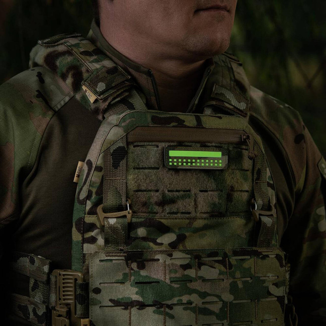 FLAG PATCH (mini rectangle) - 25 x 80 mm - LASER CUT - MULTICAM/GID - M-TAC