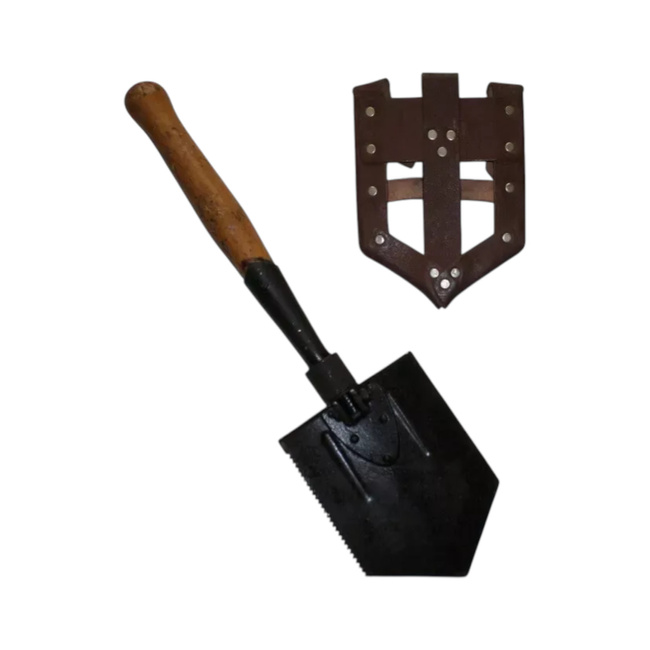 Lopata de infanterie, pliabila - Surplus Armata Romana - Stare ca noua, cu husa
