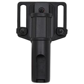 Suport pentru bastoane, 12 cm, rotativ, negru