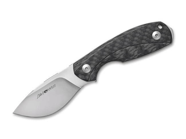 Fixed Blade Knife - Lille 1 CF Satin - Viper® -  Black
