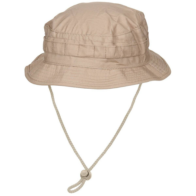 PALARIE BRITANICA BOONIE - CU SNUR PENTRU BARBIE - MFH - KHAKI