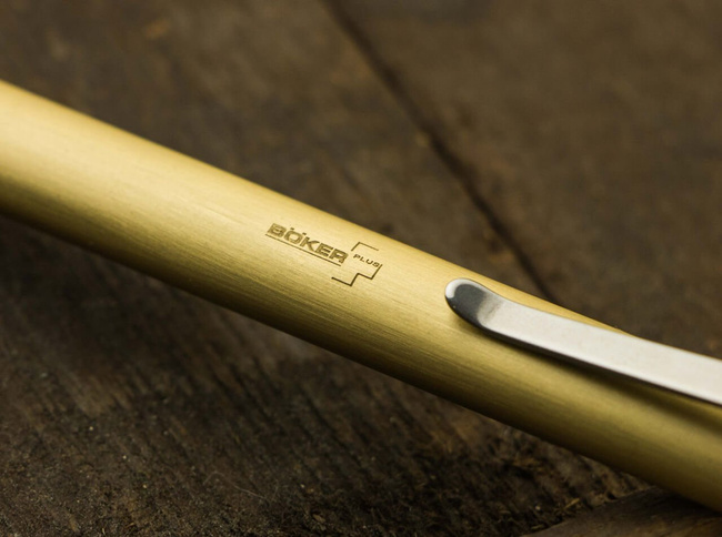 TACTICAL PEN ROCKET PEN BRASS - BOKER PLUS
