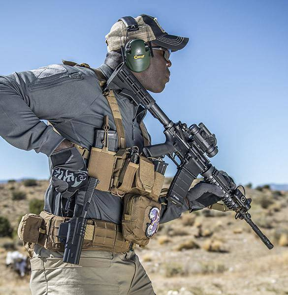 COMPETITION CARBINE WINGS SET® - Helikon-Tex® - ADAPTIVE GREEN