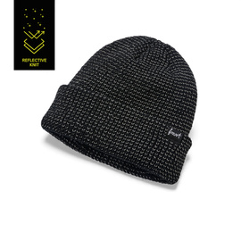 Knitted Beanie with Reflective Yarn - Forvert - Black - Brandit