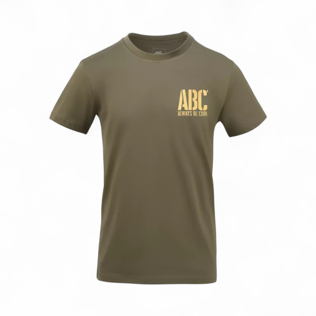 Tricou clasic - Always Be Cool - Verde Olive - Helikon-Tex
