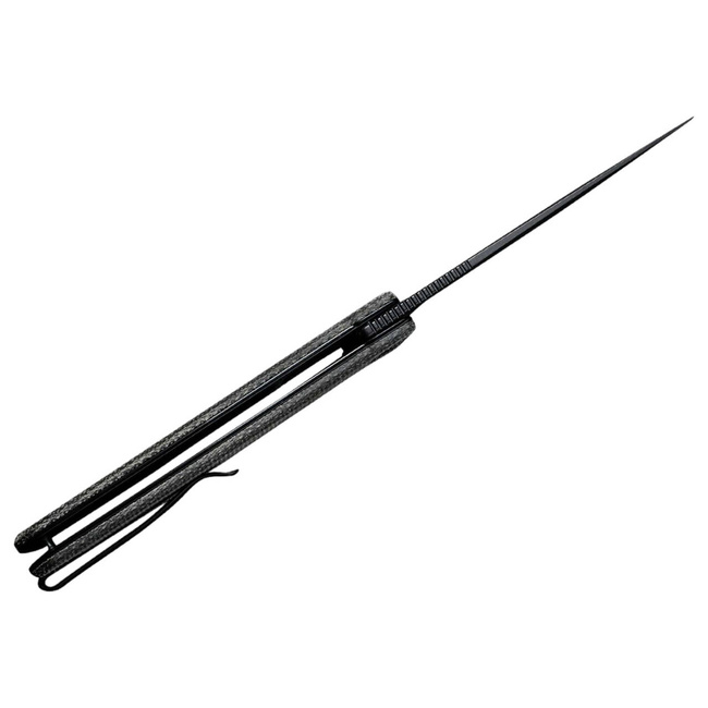 CUTIT DE BUZUNAR - "SENCUT Scitus Micarta Dark Green Black" - Böker