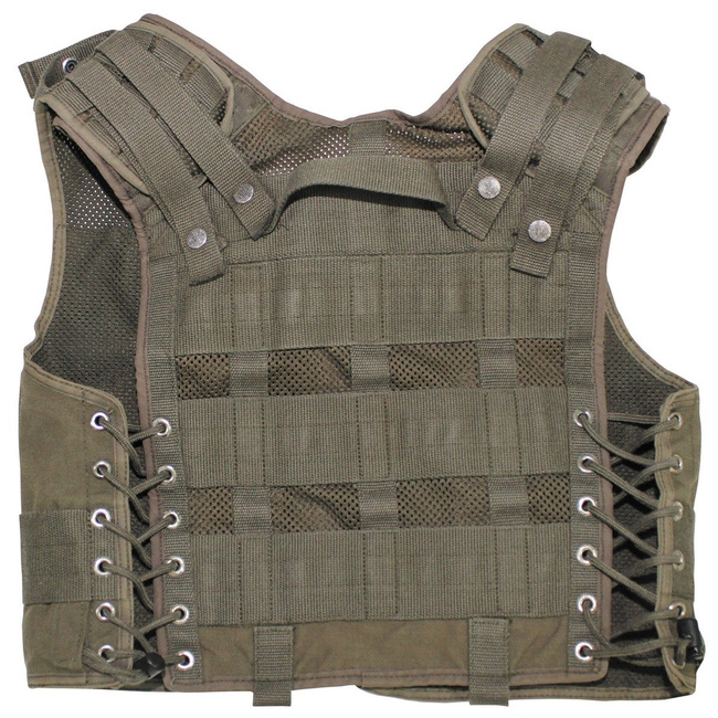 VESTA TACTICA - VERDE OD - SURPLUS MILITAR ARMATA AUSTRIACA - UZATA