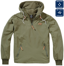 Geaca antivant Brandit Anorak Luke Windbreaker - Olive