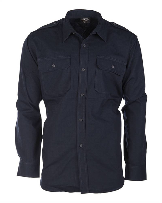 FIELD SHIRT - COTTON RIPSTOP - Mil-Tec - DARK BLUE