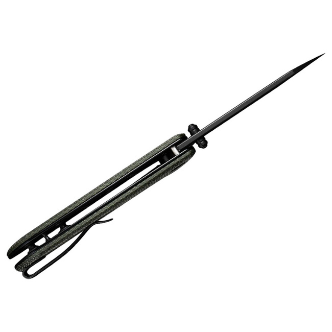 POCKET KNIFE - "SENCUT Fritch Micarta Dark Green Black" - Böker