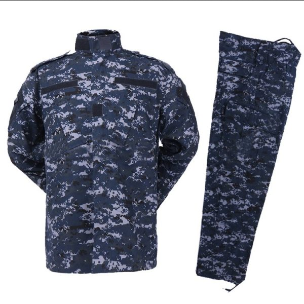 COSTUM ACU PENTRU CONDUCTORI DE CAINI - DIGITAL CAMO ALBASTRU NAVY