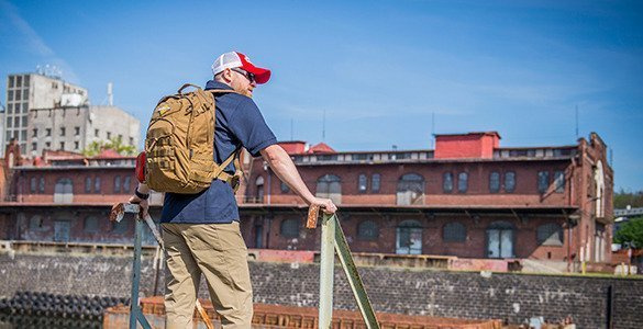 RUCSAC EDC - 21 L - CORDURA - Helikon-tex - MARO/PORTOCALIU