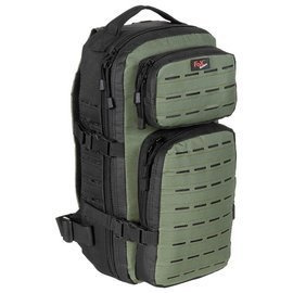 GEANTA, GHIOZDAN, RUCSAC Assault Travel - 20 l - negru / verde OD