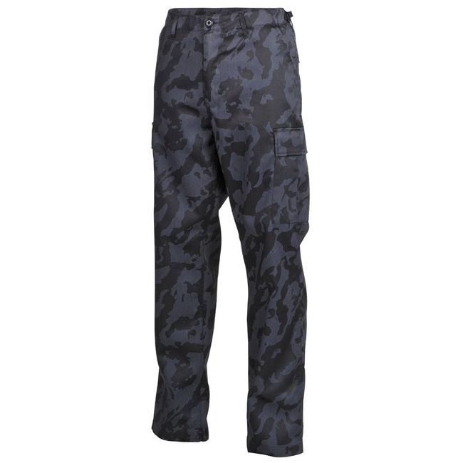 US COMBAT PANTS - BDU - MFH® - NIGHT CAMOUFLAGE