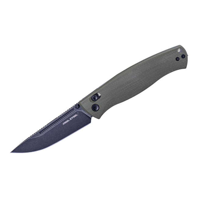 Pocket knife - Real Steel Pathfinder FFG G10 Green BW - Boker