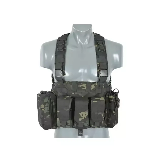 Force Recon Chest Harness - MOLLE - Midnight Black - 8FIELDS