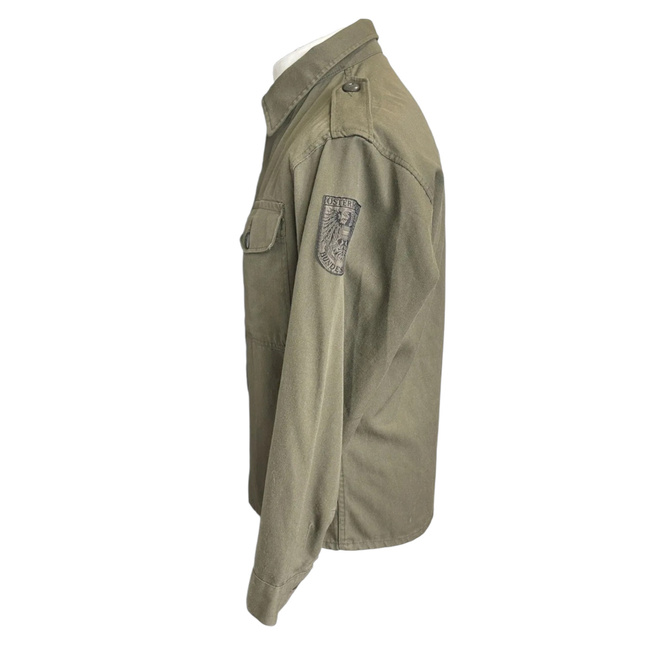 Camasa originala - Surplus militar armata Austriaca - Verde OD - Uzata