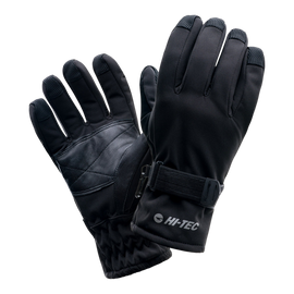 Manusi Softshell pentru barbati Lansa - Hitec - Negre - Magnum