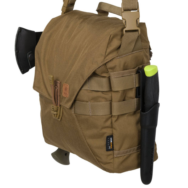 GEANTA BUSHCRAFT HAVERSACK - CORDURA - Helikon-Tex - VERDE MASLIN/NEGRU