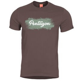 Tricou cu maneca scurta GRUNGE Maro- Pentagon