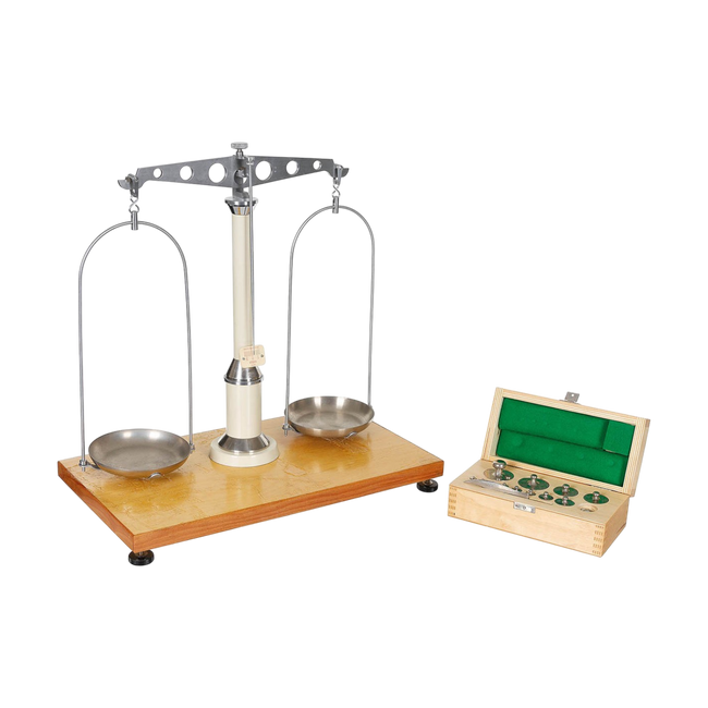 Balanta farmaceutica cu greutati - Surplus militar de la armata Cehoslovaca - Ca noua