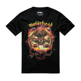 TRICOU MOTÖRHEAD DIN BUMBAC CU IMPRIMARE OVERKILL - NEGRU - BRANDIT