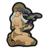 PATCH PVC TACTICAL GIRL ?6 ALB/COYOTE/OLIVE V2 - M-TAC