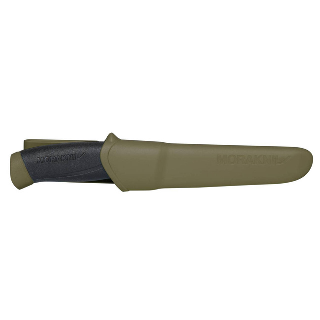 CUTIT CU LAMĂ FIXĂ - COMPANION MG (S) - OȚEL INOXIDABIL - MORAKNIV® - VERDE OLIV