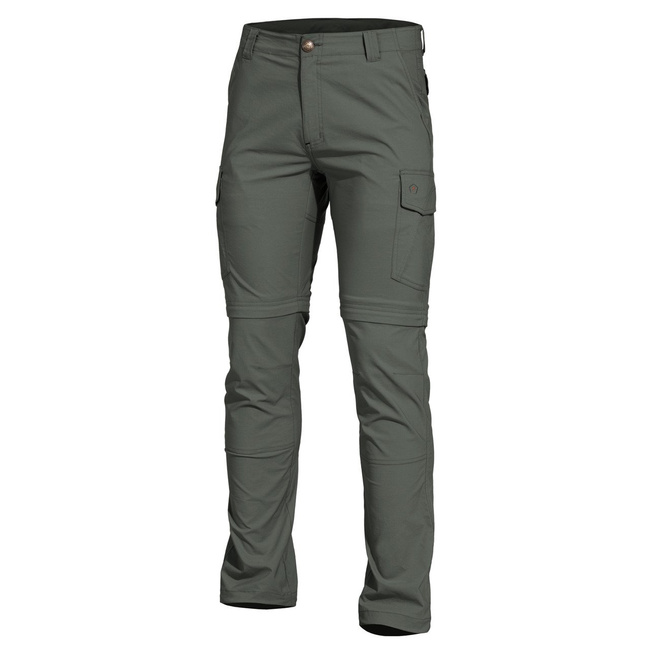 2 IN 1 PANTS - "GOMATI XTR" - PENTAGON® - CAMO GREEN - LENGTH 34″